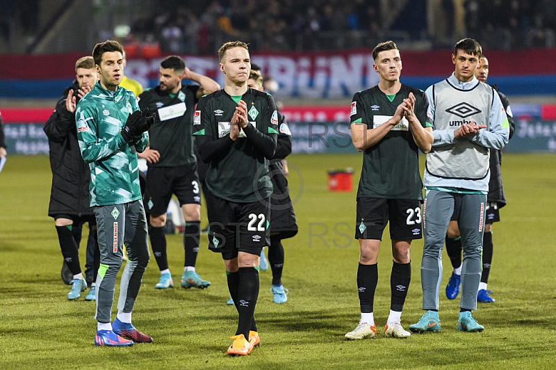 GER, DFB, 2.BL., 1. FC Heidenheim vs. SV Werder Bremen