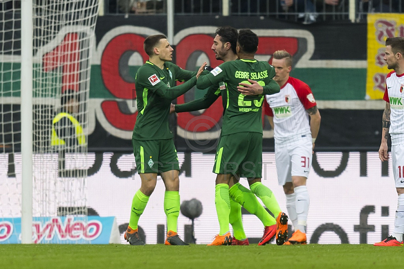 GER, 1.FBL,  FC Augsburg vs. SV Werder Bremen