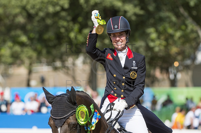 BRA, Olympia 2016 Rio, Reitsport , Dressur EInzel Grand Prix Kuer