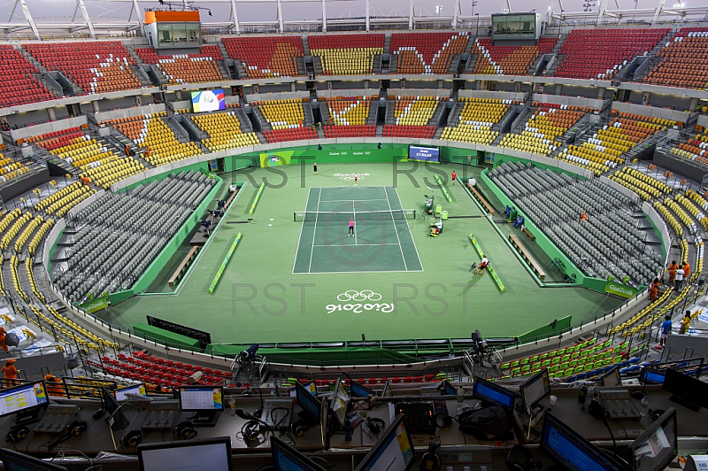 BRA, Olympia 2016 Rio, Tennis, Feature Center Court