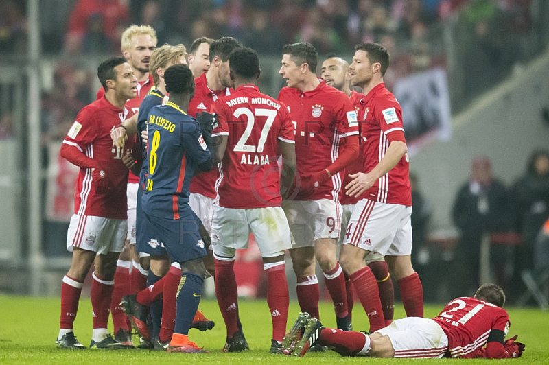 GER, 1.FBL,  FC Bayern Muenchen vs.  RB Leipzig