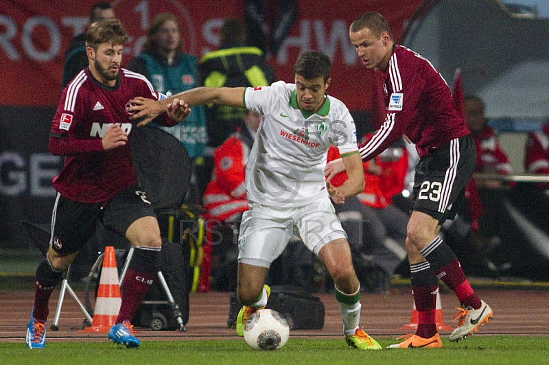 GER, 1.FBL, 1. FC Nuernberg vs SV Werder Bremen