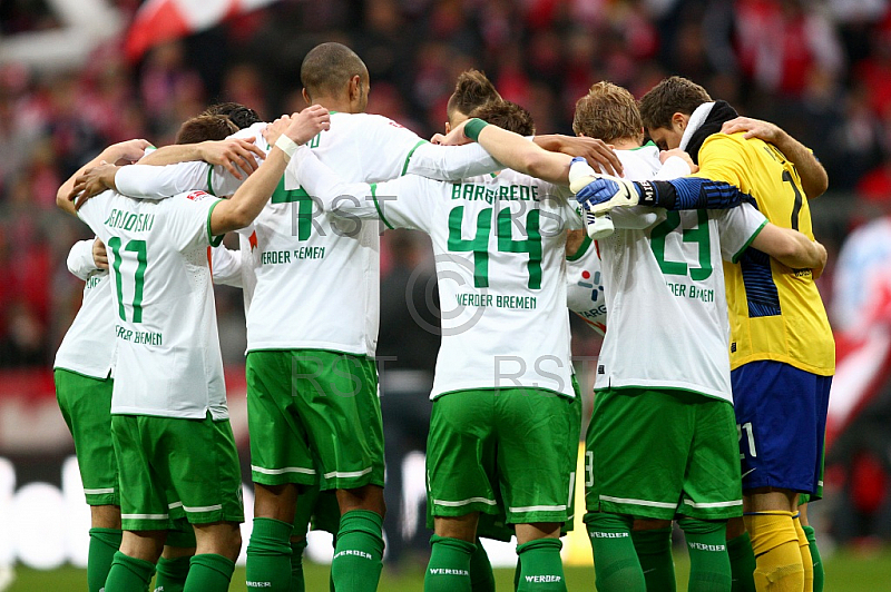 GER, 1.FBL,  FC Bayern Muenchen vs. Werder Bremen