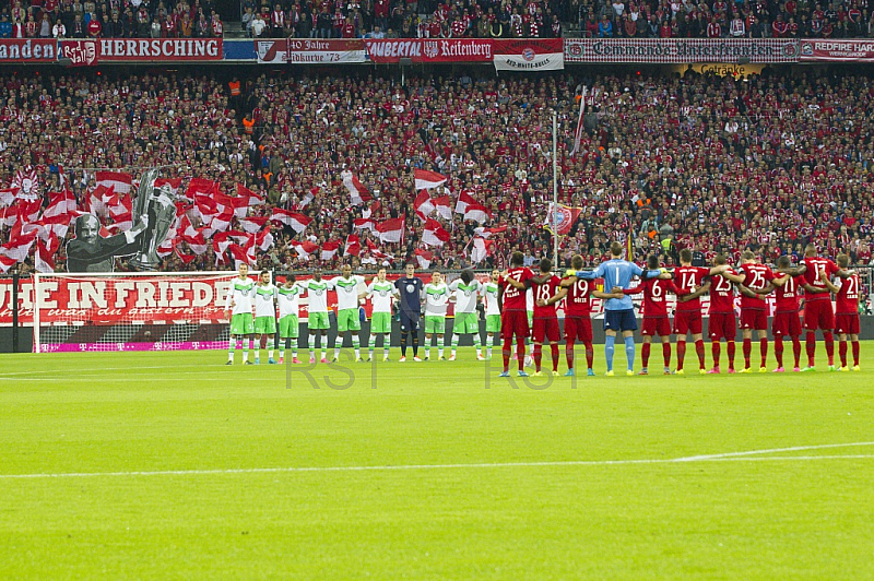 GER, 1.FBL,  FC Bayern Muenchen vs. VFL Wolfsburg