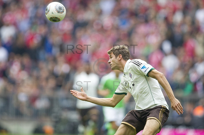 GER, 1.FBL,  FC Bayern Muenchen vs . VfL Wolfsburg