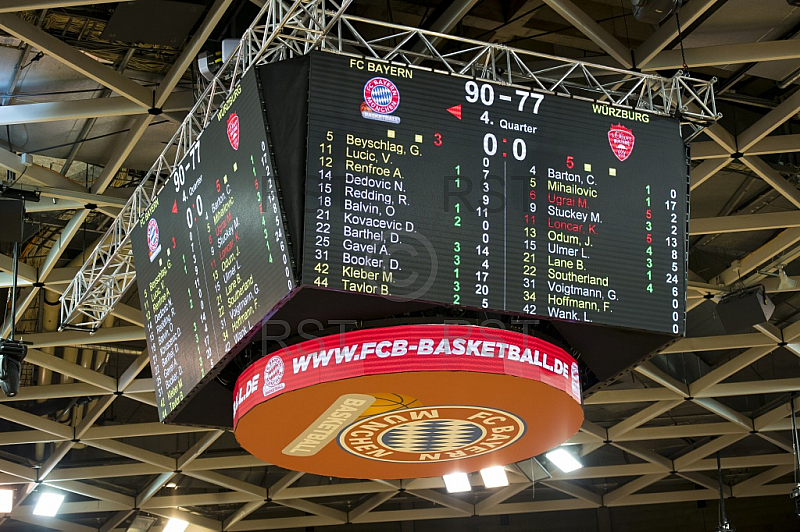 GER, Beko BBL Halbfinale Spiel 2  , FC Bayern Muenchen vs. s.Oliver Wuerzburg