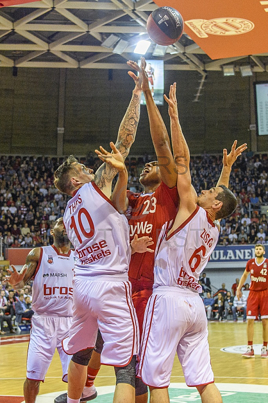 GER, Beko BBL Halbfinale Spiel 2  , FC Bayern Muenchen vs. Brose Baskets Bamberg