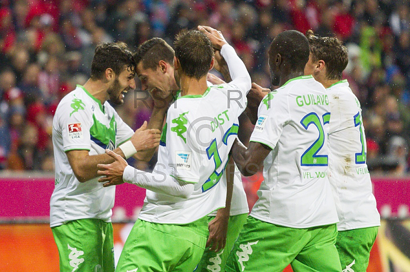 GER, 1.FBL,  FC Bayern Muenchen vs. VFL Wolfsburg