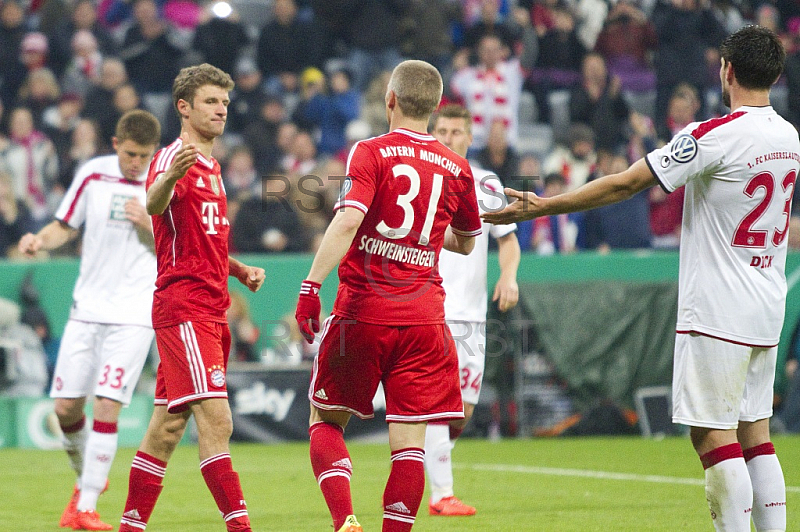 GER, DFB Pokal, FC Bayern Muenchen vs. 1. FC Kaiserslautern