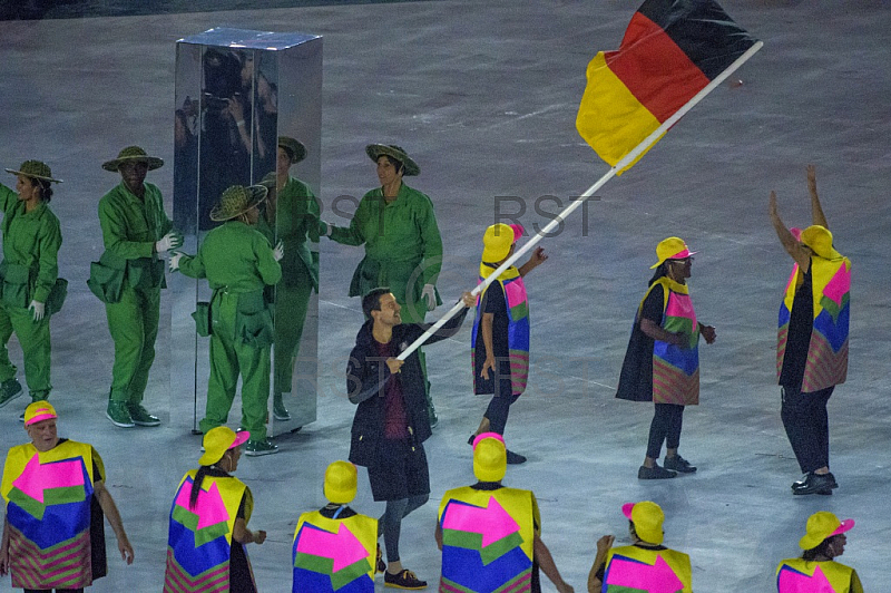 BRA, Eroeffnungsfeier Olympia 2016 - Rio