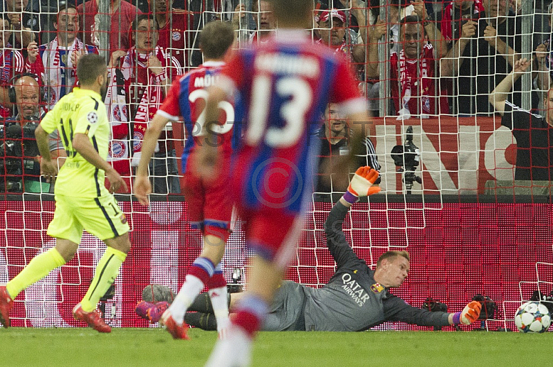 GER, UEFA CL Halbfinale, FC Bayern Muenchen vs. FC Barcelona