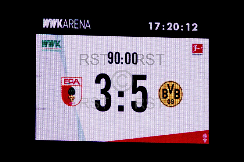 GER, 1.FBL,  FC Augsburg vs. Borussia Dortmund