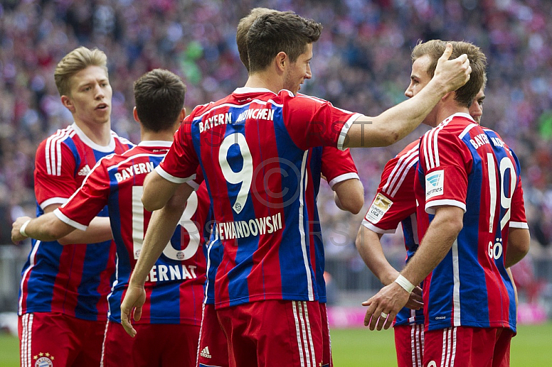 GER, 1.FBL,  FC Bayern Muenchen vs. Eintracht Frankfurt