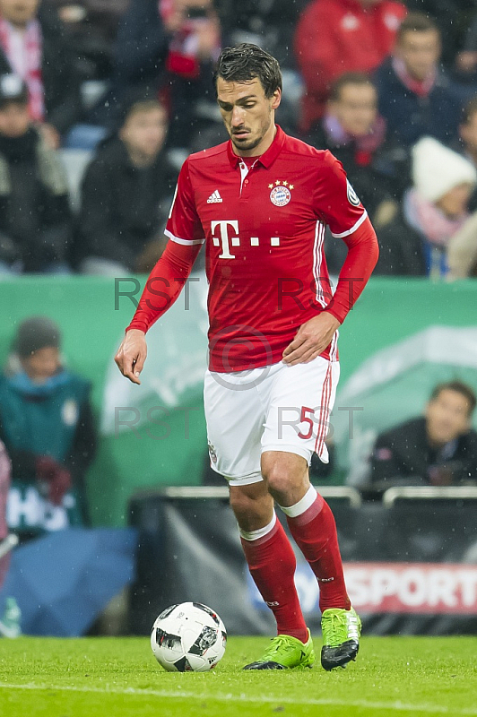 GER, DFB Pokal, Halbfinale,  FC Bayern Muenchen vs. Borussia Dortmund