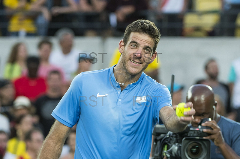 BRA, Olympia 2016 Rio, Tennis, Halbfinale Juan Martin Del Potro (ARG) vs. Rafael Nadal (ESP)