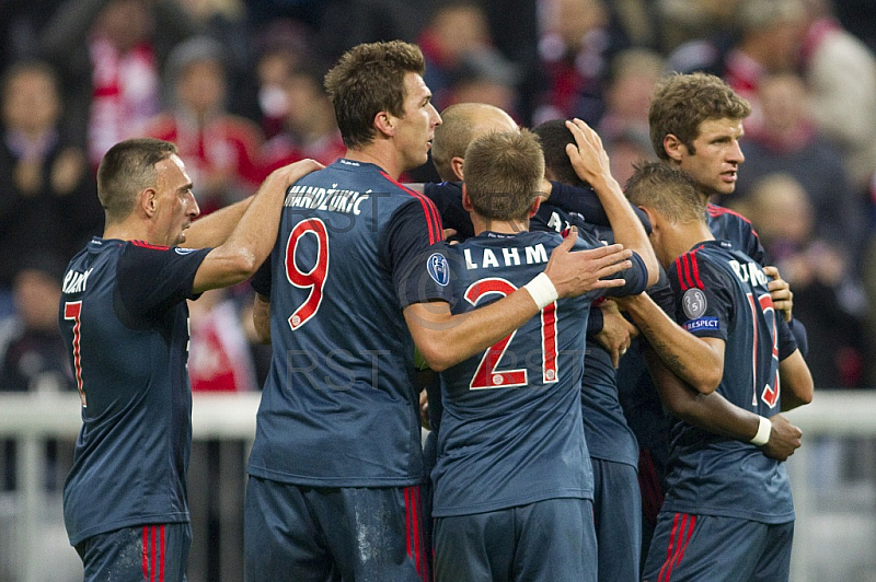 GER, UEFA CL, FC Bayern Muenchen vs. ZSKA Moskau