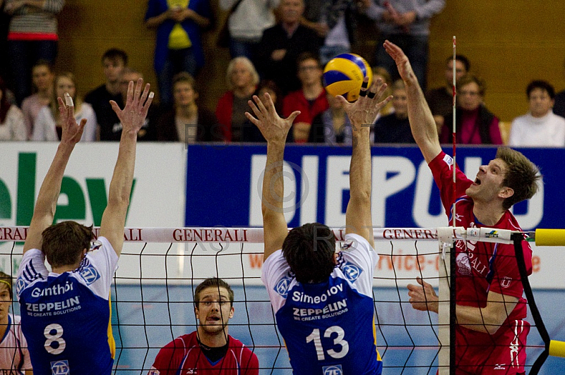 GER, 1.BL Volleyball, Generali Haching vs.  VFB Friedrichshafen