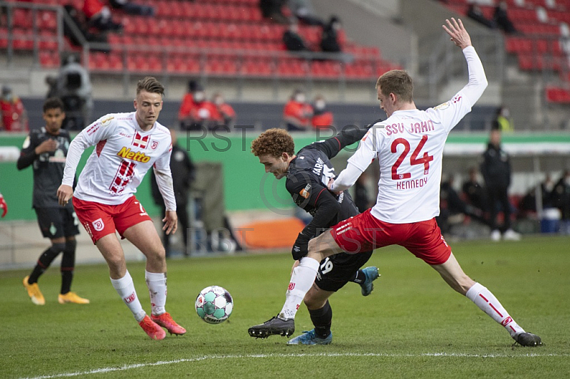 GER, DFB Pokal Viertelfinale, SSV Jahn Regensburg vs. SV Werder Bremen