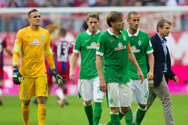 GER, 1.FBL,  FC Bayern Muenchen vs. SV Werder Bremen