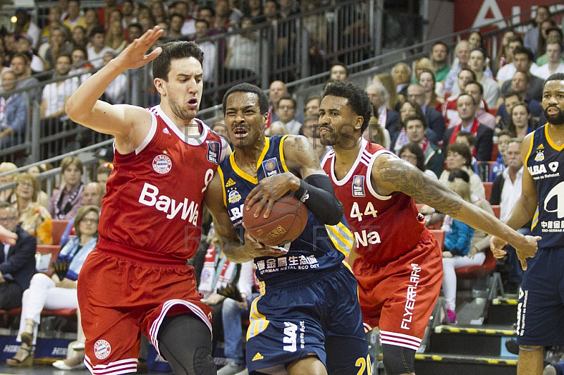 GER, Beko BBL Playoff Halbfinale , FC Bayern Muenchen vs. Alba Berlin