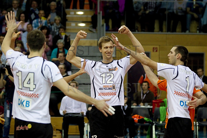 GER, 1.BL Volleyball, Generali Haching vs. Berlin Recycling Voll