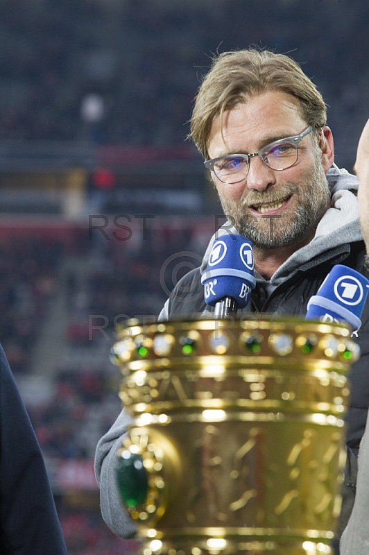 GER, DFB Pokal Halbfinale,  FC Bayern Muenchen vs. Borussia Dortmund