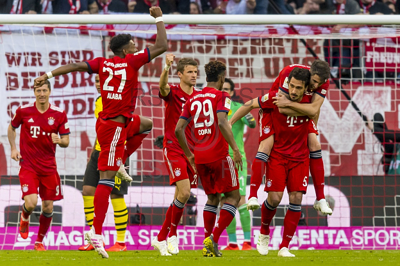 GER, 1.FBL,  FC Bayern Muenchen vs. Borussia Dortmund