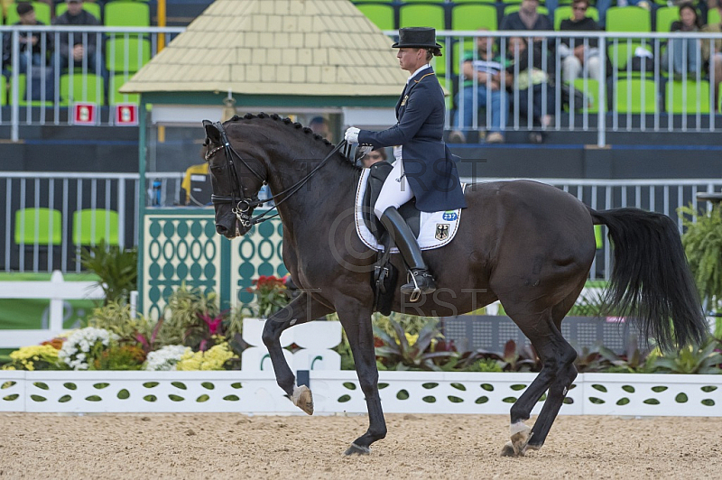 BRA, Olympia 2016 Rio, Reitsport , Dressur Mannschaft Grand Prix Spezial