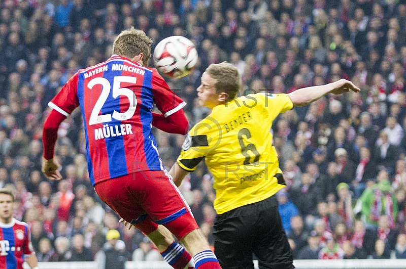 GER, DFB Pokal Halbfinale,  FC Bayern Muenchen vs. Borussia Dortmund