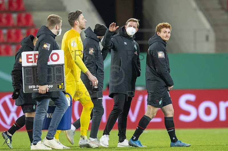 GER, DFB Pokal Viertelfinale, SSV Jahn Regensburg vs. SV Werder Bremen