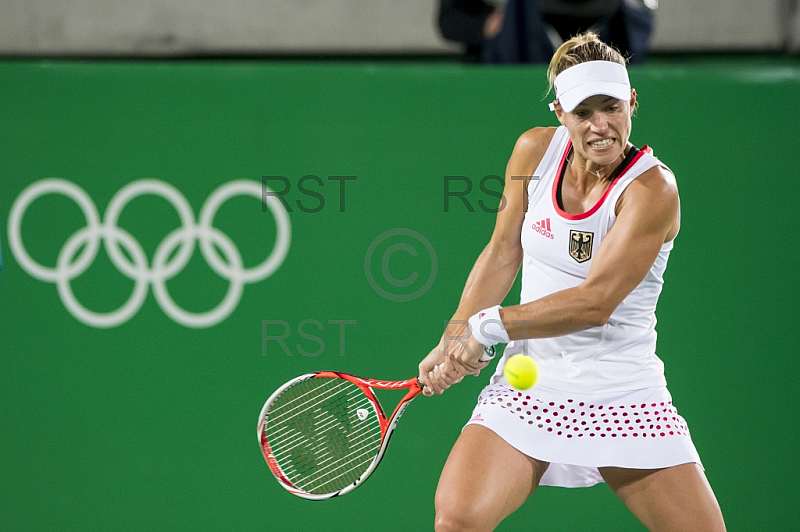 BRA, Olympia 2016 Rio, Tennis, Finale Monica Puig (PUR) vs. Angelique Kerber (GER) 