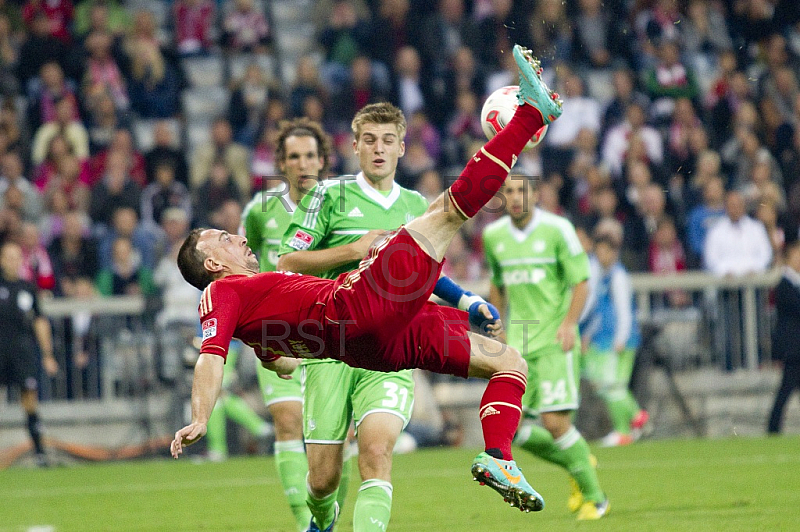 GER, 1.FBL,  FC Bayern Muenchen vs. VFL Wolfsburg