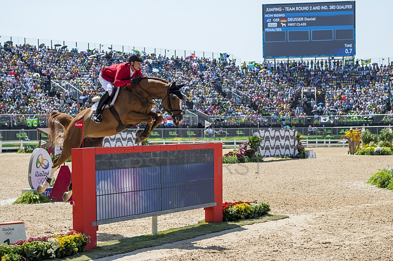 BRA, Olympia 2016 Rio, Reitsport , Team Springen Finale