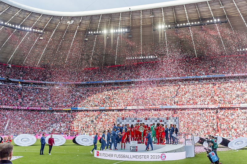 GER, 1.FBL,  FC Bayern Muenchen vs. SV Eintracht Frankfurt