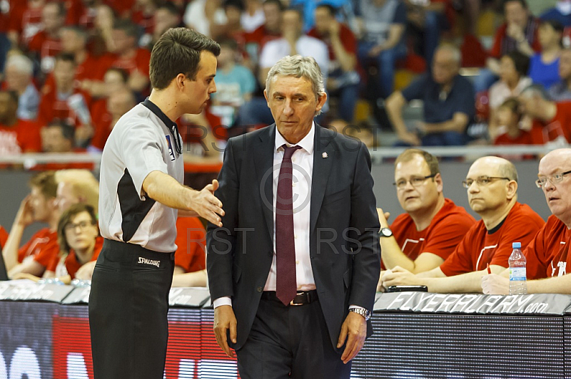 GER, Beko BBLPlayoff  , FC Bayern Muenchen vs. MHP RIESEN Ludwigsburg