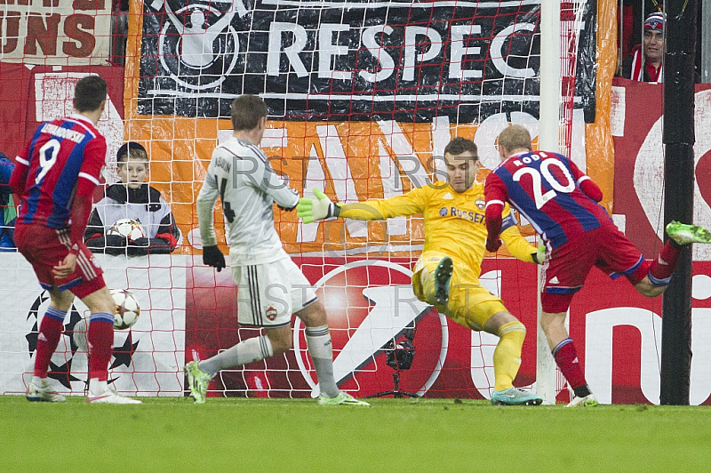 GER, UEFA CL, FC Bayern Muenchen vs.  CSKA Moskau