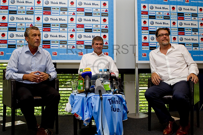 GER, 2.FBL, Trainervorstellung Friedhelm Funkel beim TSV 1860