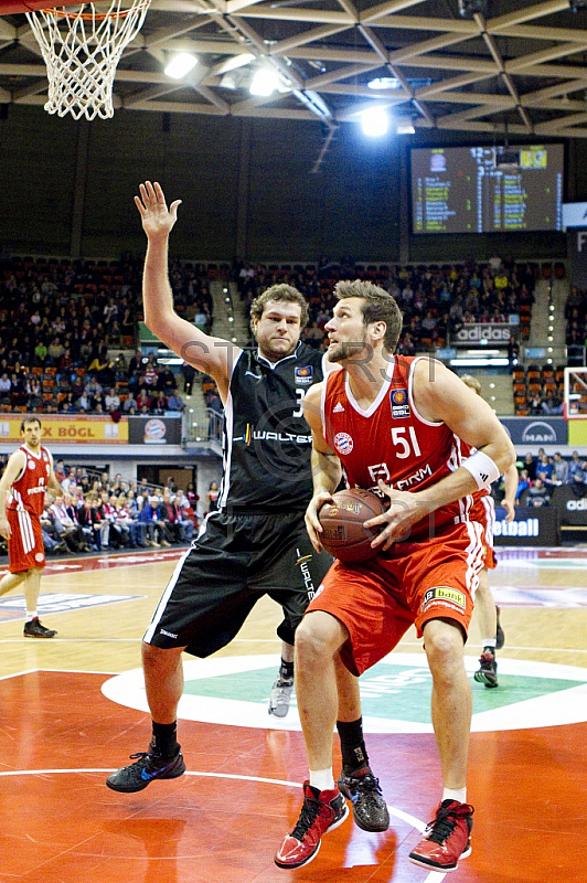 GER, BBL, FC Bayern Muenchenn vs. Walter Tigers Tuebingen