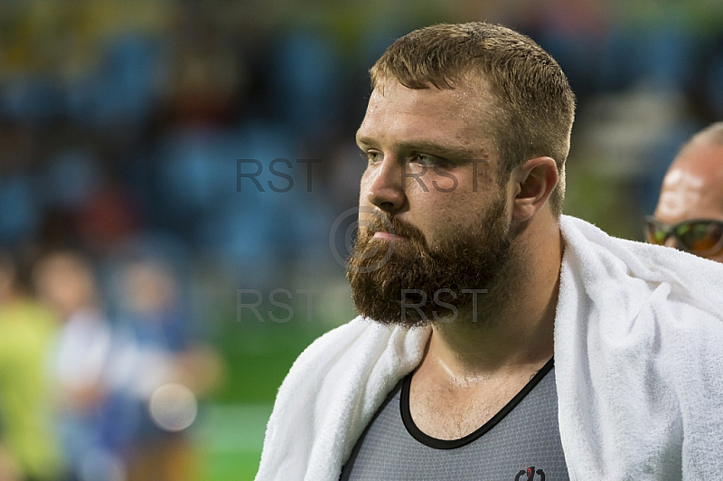 BRA, Olympia 2016 Rio, Kampfsport, Ringen 130kg , Bronze Medallien Kampf zwischen SHARIATI Sabah (AZE)  vs. POPP Eduard (GER) 