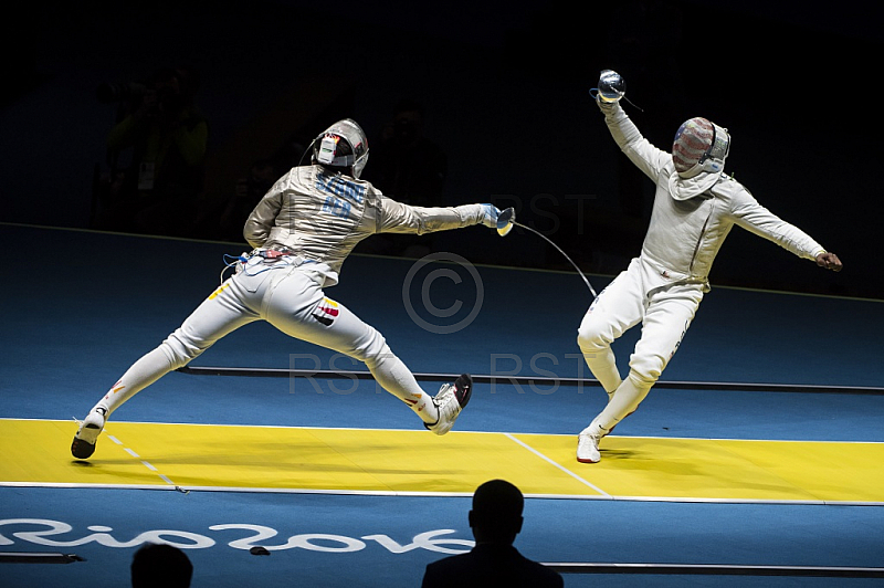 BRA, Olympia 2016 Rio, Saebel Fechten ,Herren Einzel Vierttelfinale