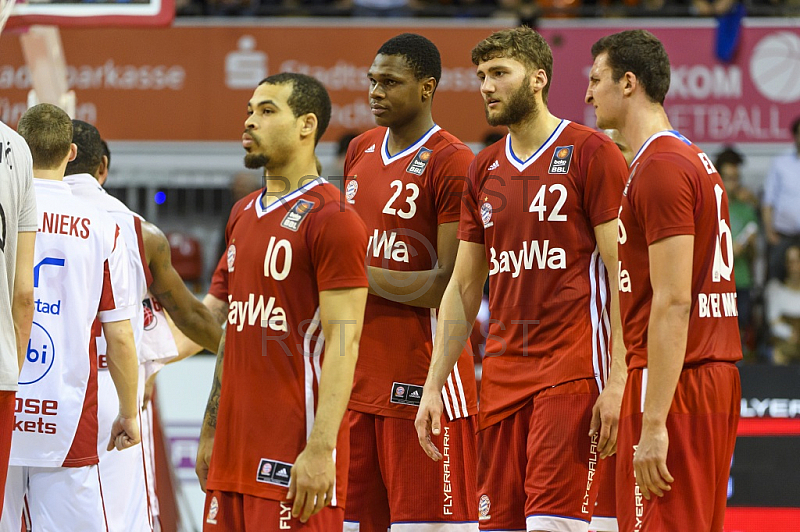 GER, Beko BBL Halbfinale Spiel 2  , FC Bayern Muenchen vs. Brose Baskets Bamberg