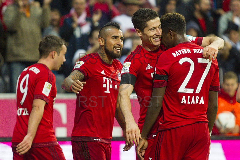 GER, 1.FBL,  FC Bayern Muenchen vs. VFL Wolfsburg