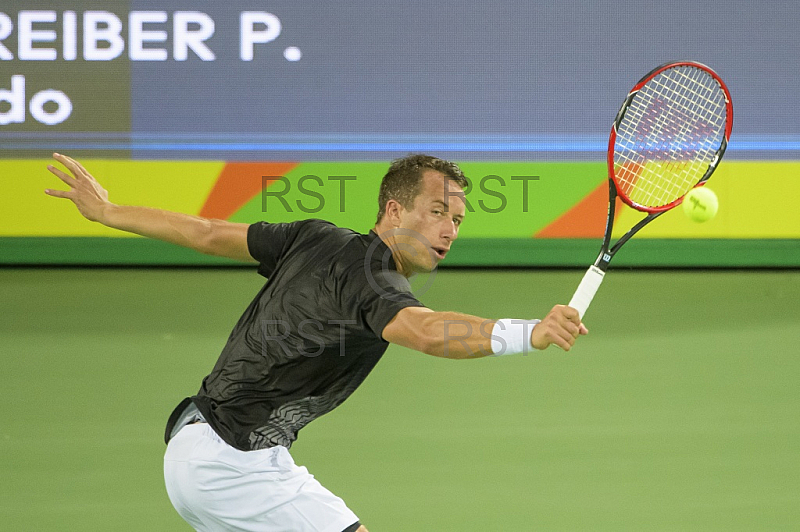 BRA, Olympia 2016 Rio, Tennis, Philipp Kohlschreiber (GER)  vs Guido Pella (ARG)