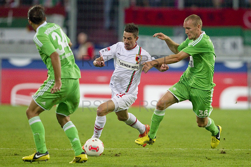 GER, 1.FBL, FC Augsburg vs. VfL Wolfsburg