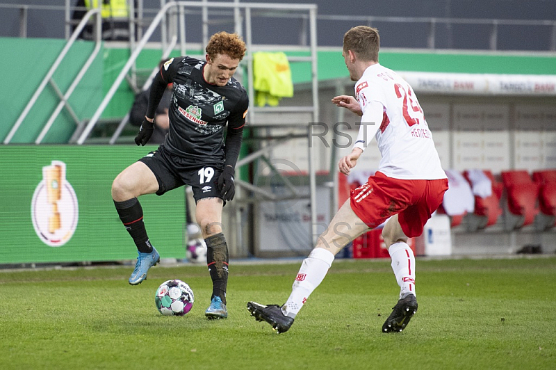 GER, DFB Pokal Viertelfinale, SSV Jahn Regensburg vs. SV Werder Bremen