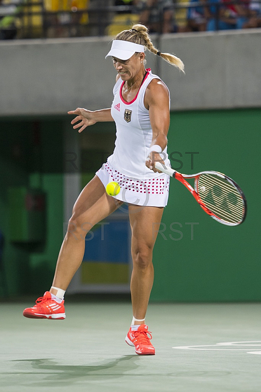 BRA, Olympia 2016 Rio, Tennis, Finale Monica Puig (PUR) vs. Angelique Kerber (GER) 