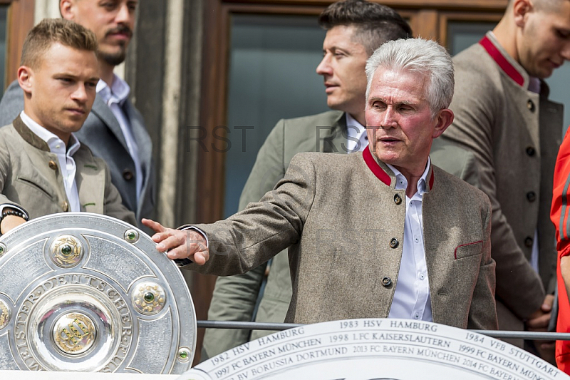 GER, FC Bayern Muenchen Meisterfeier auf dem Marienplatz