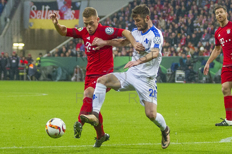 GER, DFB Pokal Achtelfinale,  FC Bayern Muenchen vs. SV Darmstadt 98