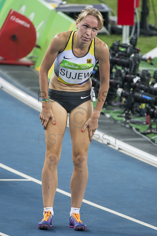 BRA, Olympia 2016 Rio, Leichtathletik, 1500 Meter Viertelfinale der Frauen