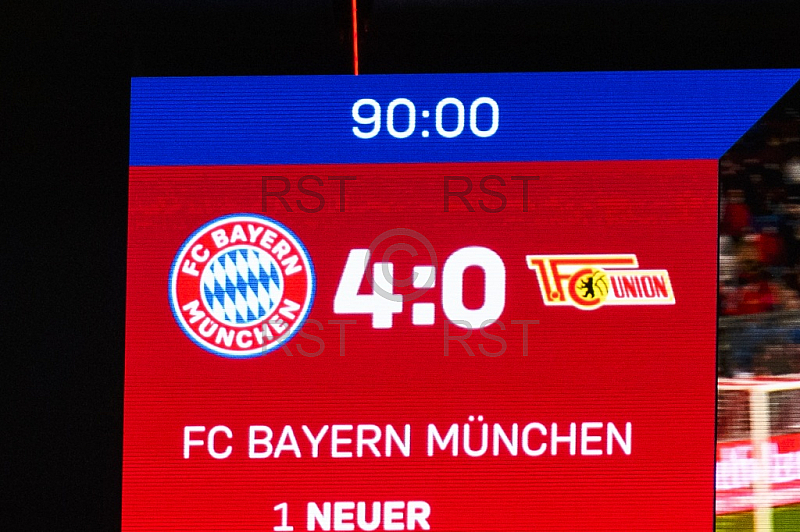 GER, DFB, FC Bayern Muenchen vs. 1. FC Union Berlin